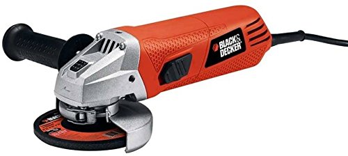 Image of Black & Decker G-720 Angle Grinder 820W Metal Polisher, 10 Inch, Red White