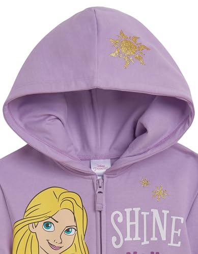 Disney Princess Zip Up Hoodie Infant to Big Kid Sizes (18 Months - 14-16)3