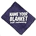 Personalized Custom Plush Blanket - Add Your Embroidered Name - Throw Keepsake Blanket for Housewarming, Babies, Boys, Girls, Women, Men, Toddler Bedding