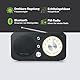 Muse M-095 BT Bluetooth Retro-Radio mit UKW Tuner, NFC und USB-Ladeanschluss (Teleskop-Antenne, AUX), schwarz