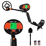 👨‍🔧【Zwei Erkennungsmodi】 Der Metalldetektor verfügt über zwei Suchmodi: Vollmetallmodus und Disc-Modus. Ganzmetall: In diesem Modus können Sie alle Arten von Metall erkennen. Disc (Disc): In diesem Modus können Sie bestimmte Metalle erkennen und unerwünschte Metalle entfernen.