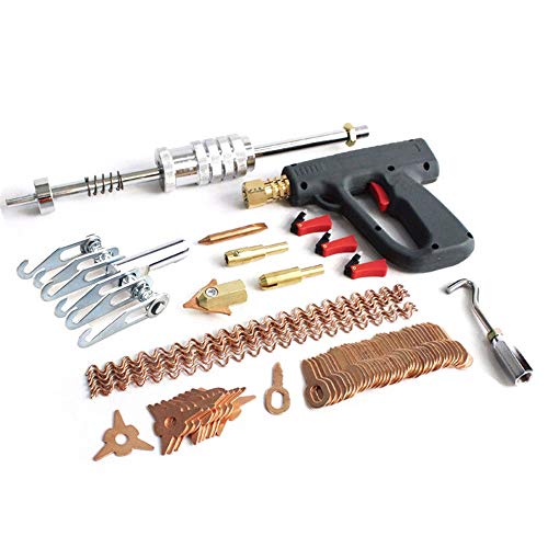 Wangyihan 81Pcs Stud Welder Dent Puller Kit Spot Welding Hail Pulling System Repair Tools #TOP20