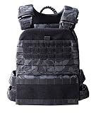 Ajuste súper cómodo: las almohadillas de hombro de canesú reducen la fricción mientras que las bandas de tensión ajustables mejoran la estabilidad del chaleco crossfit y los innovadores canales de flujo de aire junto con malla aeroespacial garantizan una comodidad sostenida durante cada entrenamiento