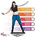 KM-Fit Balance Board | Balancebrett aus Holz | Indoor Skateboard Indoorboard | Surfboard, Surfbrett für Koordinationstraining | Kraft- & Gleichgewichtstrainer | Indoor-Surfen & Skaten
