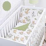 BABYSAFE Set Copripiumino Lettino 90x120 e Federa Cuscino 40x60 Coordinata, 100% Cotone Certificato Oeko-Tex - Copripiumino 90x120 Neonato per Culla, Lettino o Carrozzina Made in Europe