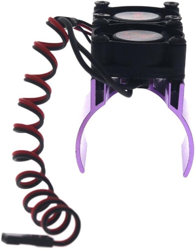 Climbing Car Motor Heatsink Radiator with Cooling - Purple