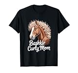 Bashkir Rizado Mamá Caballo Mamá Ecuestre Camiseta