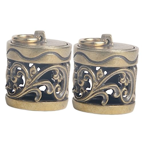 Llavero Colgante Decorativo Vintage de Cobre con Aroma