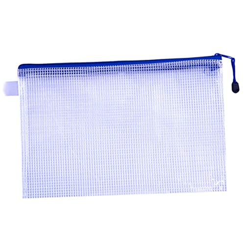 STOBOK 12 Pçs Bolsa Grade Organizador Sacos Transparentes Zíper Documentos Uma Pasta De Arquivo Mist