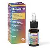 NBF Lanes | Reuteral Pet Gatto, Gocce orali, Probiotico a base di fermenti lattici vivi per la stabilizzazione della Flora intestinale nei Gatti
