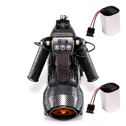 Camolech Aquila Drive CM6-1, 650W Underwater Scooter Paddle Board Motor, Dual Battery 3-in-1 Electric Fin for Adults, SUP Motor Kayak Thruster All-in-One Kit for Diving Swimming Pool Lake Sea