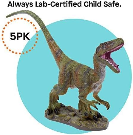 Boley 4 Pack 12" Jumbo Monster Authentic Dinosaur Set - Educational Dinosaur Toy Playset for Kids, Children, Toddlers - Great As Kids Dinosaurs Toys, Dinosaur Party Favors