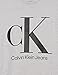 Calvin Klein Boys' Short Sleeve Logo Crew Neck T-Shirt, Soft, Comfortable, Relaxed Fit, Light Grey Heather Ck FB00, 8