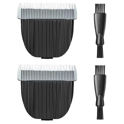 uijino Dog Clipper Blades Compatible with HOLDOG Replacement Blades for HOLDOG Dog Clippers Dog Grooming Kit, 2 Pack Dog Clipper Replacement Blades, 2 Cleaning Brush Cover