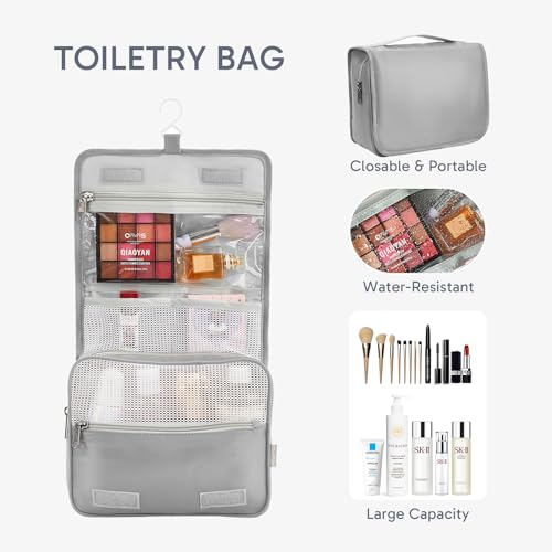 OlarHike Packing Cubes for Travel,10 Set,Gray
