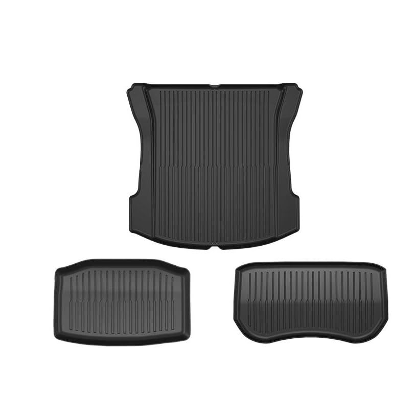Tapis de sol pour Tesla Model 3 en TPE premium imperméable et antidérapant