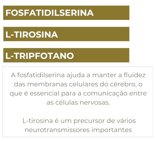 SMART MIND - Foco e Memória 90 Cápsulas, Fortalvit, Potencialize seu Cérebro