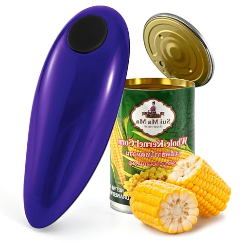 Electric Can Opener, Handheld One Touch Automatic Can Openers