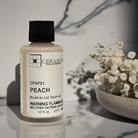 Algopix Similar Product 2 - Ceramifix 5 oz Peach Touch Paint for