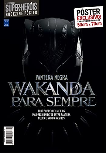 Pantera Negra: Wakanda Para Sempre – Arte B – Superpôster Mundo dos Super-Heróis: