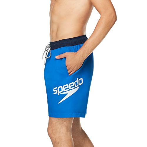 Speedo Men's Swim Trunk Mid Length Redondo Solid