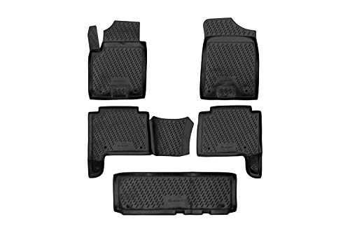 Tapis de sol Nissan Patrol (2010-) sur mesure TPE ELEMENT 5 pièces