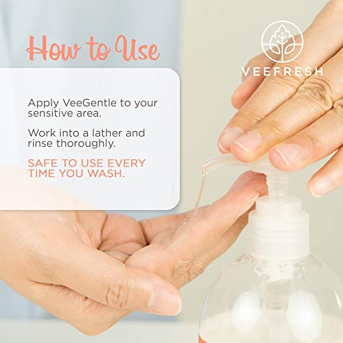 Veefresh - Veegentle Feminine Wash Ph Balance For Women Wash With Apple Cider Vinegar #TOP3