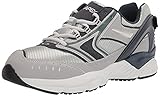 Aetrex ApexSHOES Rhino Runner Silver/Blue 8.5 XW (3E)