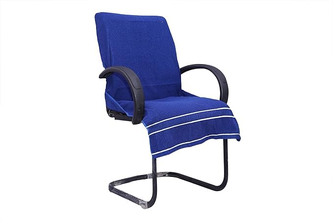 Image of Car Seat Towel Cover, Universal Size 76x152 cm, Soft and Comfortable Seat Protector for All Cars, Single Pack of 1 (1, Ch Blue, 30x60inc.)