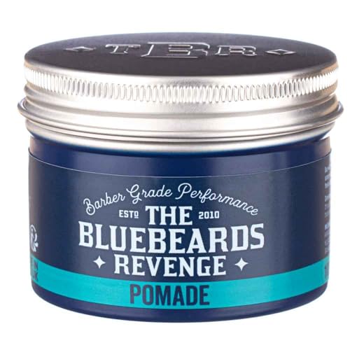The Bluebeards Revenge Water Based Pommade for Men Strong Hold and Traditional Glossy Finish 100ml