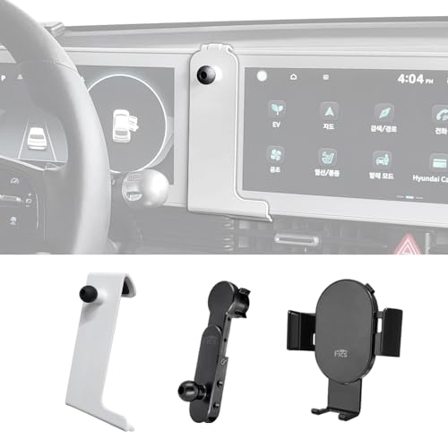FICS Phone Holder Compatible with Hyundai IONIQ5, Hyundai IONIQ5 Accessories, Hyundai IONIQ5 Phone Mount, Hyundai IONIQ5 Customized Phone Holder