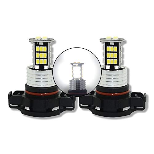 Bombillas H16 PS19W LED CanBus con luz blanca muy clara sin error