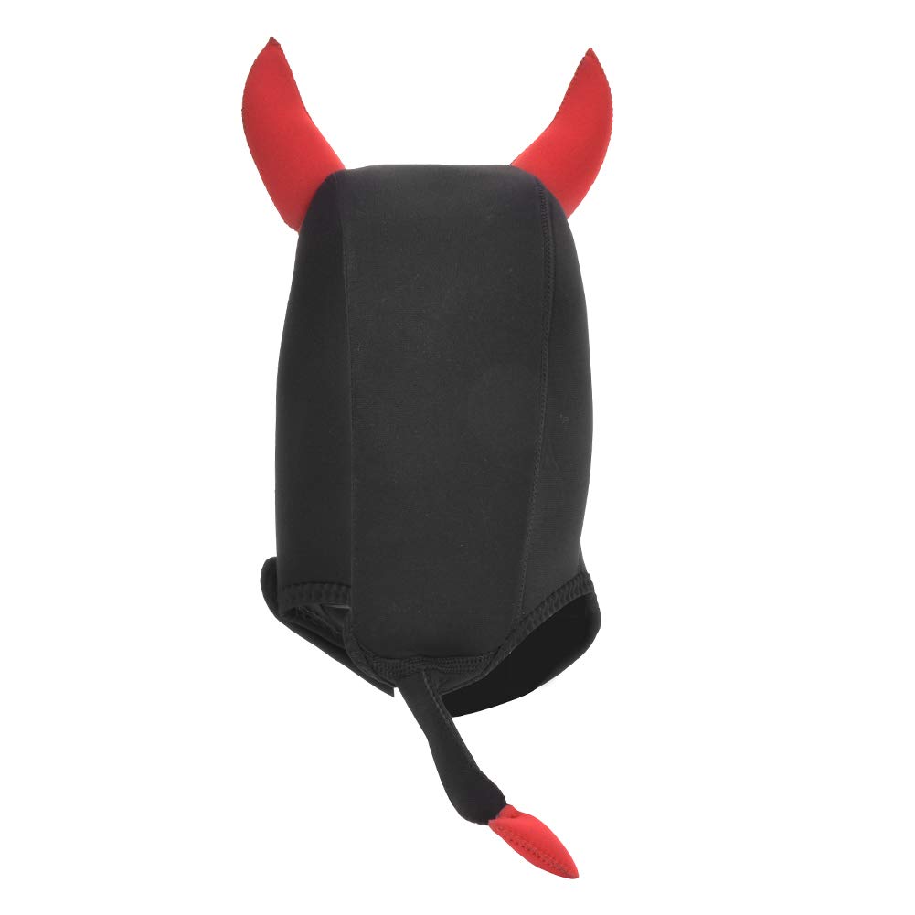 Capuche de Combinaison en néoprène,néoprène sans plongée sous-Marine Animal Dessin animé Chapeau Casquette Casque équipement de Capuche pour Kayak plongée en apnée Natation(Rouge), Capuche de pl