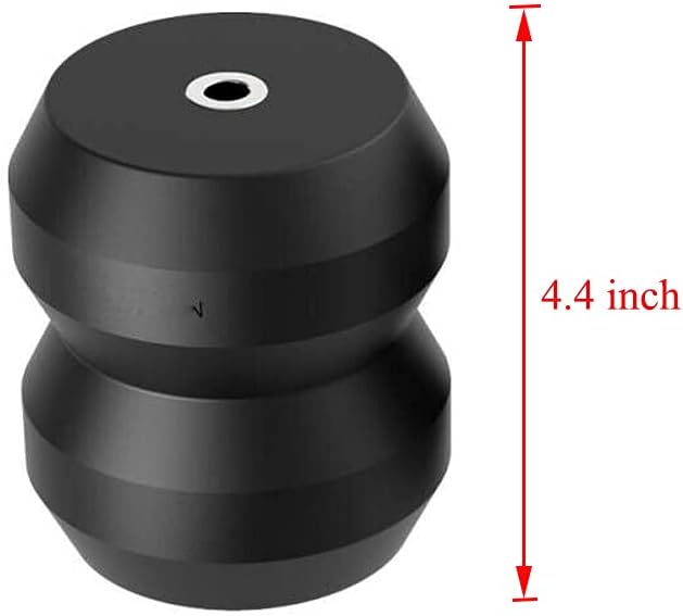 GMRCK15S Rear SES Rubber Helper Spring Kit, Fit for 1999-2015 GMC Silverado and Sierra 1500, Rear 2WD/4WD