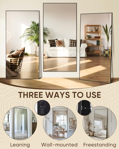 Antok Full Length Mirror – Modern Minimalist Home Accent - Image 7