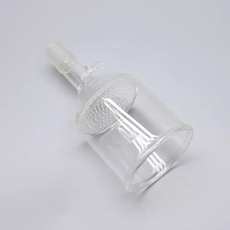 1pcs 35ml to 1000ml Glass Honeycomb Plate Funnel,Lab Filter Funnel with Joint 19# 24# 29# Standard Grinding Mouth (Size : 250ml Joint No.19)