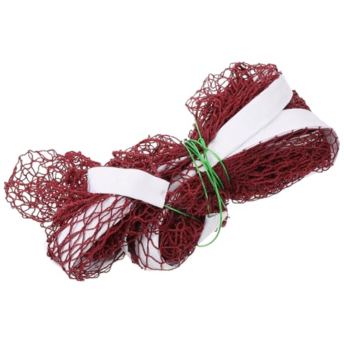 Anneome Volleyball Training Net Badminton Net Portable Polyester Regulation Size Easy Setup