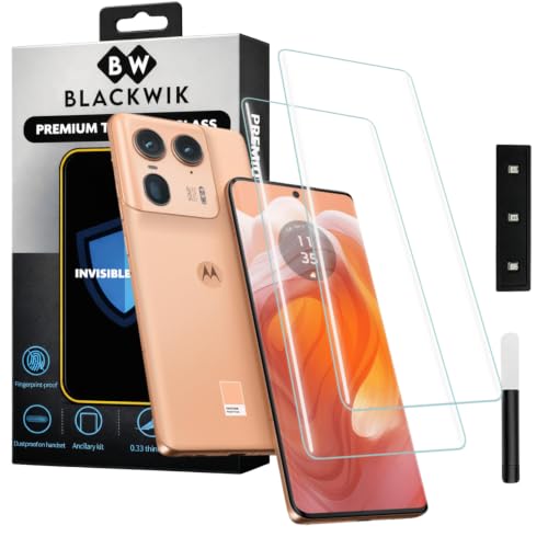 Image of Blackwik UV Curved Tempered Glass for Moto Edge 50 Ultra | 2-Pack