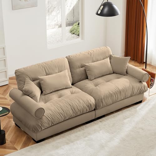 GDFStudio 93.7" Sofa Couch Large Size Two-Seater Loveseat Deep Seat