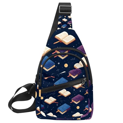 Sac entraînement course à pied Magic Books Starry avec sangle réglable