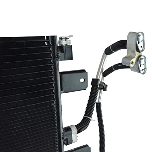 Image of TRQ Air Conditioning A /C Condenser Receiver Drier Compatible with 2010 Dodge Ram 2500, 3500, 4500 Ram 5500 2011-2018 2500 3500 2011-2017 4500 2011-2016 5500 CH3030245
