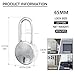65mm Padlock with Keys Long Shackle Use for Outdoor & Indoor Locker, Fence, Gate, Tool-Box, Chain Pack of 1