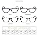 Colorful Rectangle Reading Glasses, Women Stylish, Eyeglasses, Anti Blue Light Blocking (Color : Green, Size : 2.5)