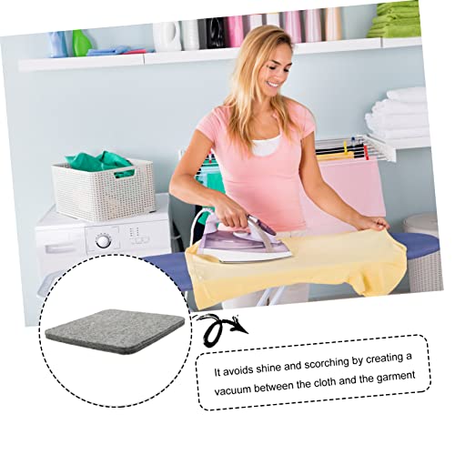 FAVOMOTO Tábua de passar roupa de mesa, tábua de passar roupa, tapete de lã de ferro, tapete de pass