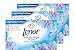 Lenor 3 Pack Fabric Conditioner Dryer Sheets Spring Awakening 34 Sheets Each | Long-Lasting Fresh Floral Scent | Reduces Static Cling | Softens Fabrics | Tumble Dryer Freshness Booster