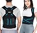 FOVERA Posture Corrector for Women and Men | Premium Neoprene Fabric - Breathable & Comfortable | Adjustable Back Brace for Upper and Lower Back Pain Relief, Shoulder Straightener for Scoliosis, Hunchback, Thoracic, Spine Support (Full)
