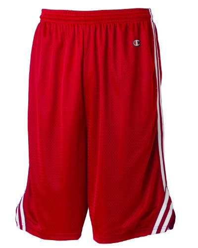 Champion 8655 Lacrosse Mesh Short - Scarlet/White - Xx-Large #TOP1