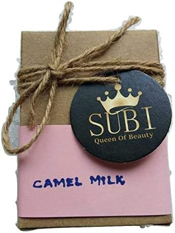 SUBI Handmade Organic Bathing Soap 100 gm each - Pack of 5 (Silver Rectangle Bar)