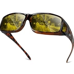 Night Vision (Yellow Lens/Glossy Tortoiseshell Frame))