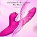 Vibradorador Mujer 4in1 juguetes sexuales, Vibrador Punto G Clítoris 7x10 modos de empuje vibración succión lamiendo consoladores.. para mujer sexy, juguetes eróticos pour jouets sexuels